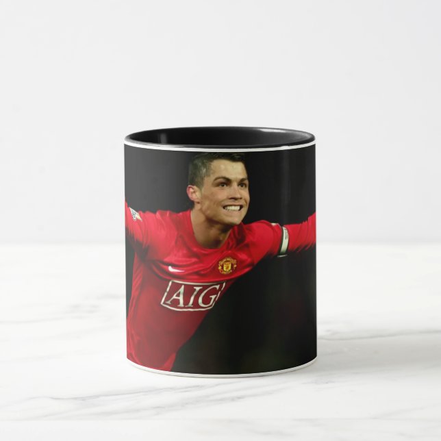 Caneca de Futebol 11 oz Cerâmica W-PT ZLE Mugg (Center)