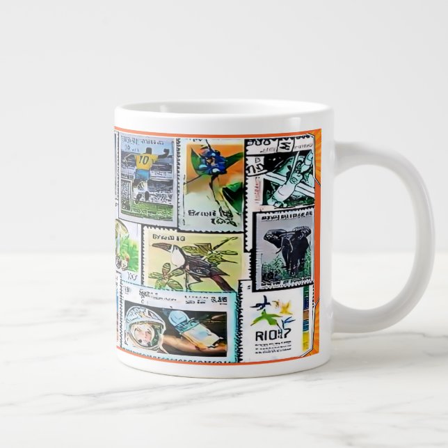 Caneca  de porcelana extra jumbo mugg (Höger)
