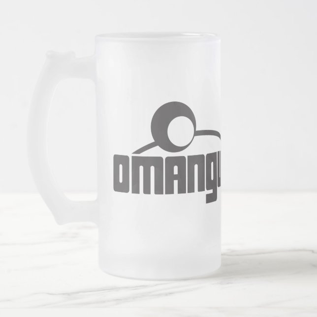 Caneca de vidro fosco frostat ölglas (Vänster)