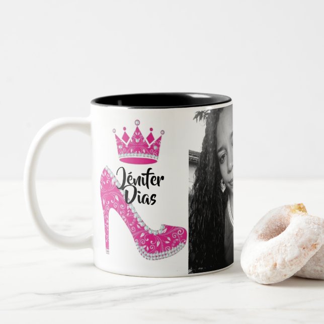 caneca Debutante Princesa Två-Tonad Mugg (Med munk)