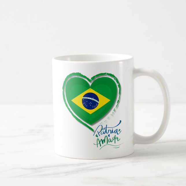 Caneca do Brasil Kaffemugg (Höger)