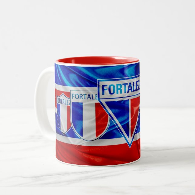 Caneca do Fortaleza Två-Tonad Mugg (Framsida vänster)