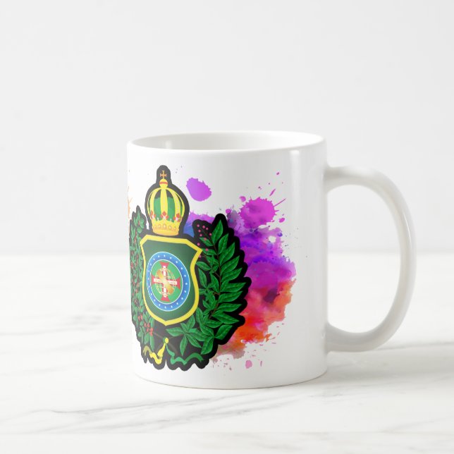 Caneca Dom Pedro II Kaffemugg (Höger)