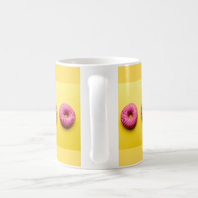 Caneca Donuts Kaffemugg (Handtag)