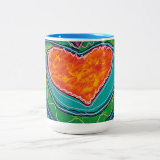 Caneca em dois tons, 444 ml Två-Tonad mugg