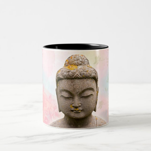 Caneca em dois tons com imagem do Buddha Två-Tonad Mugg (Center)