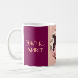 caneca estampada garota cowgirl  kaffemugg