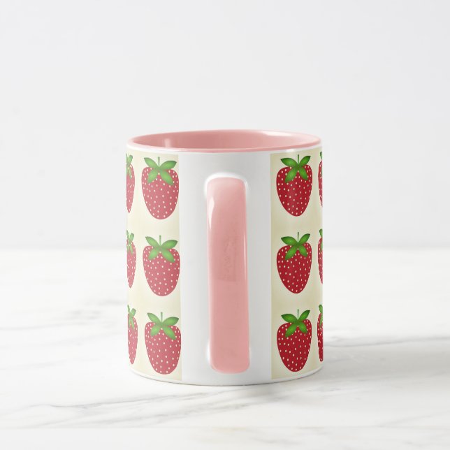 caneca estampada morango mugg (Handtag)
