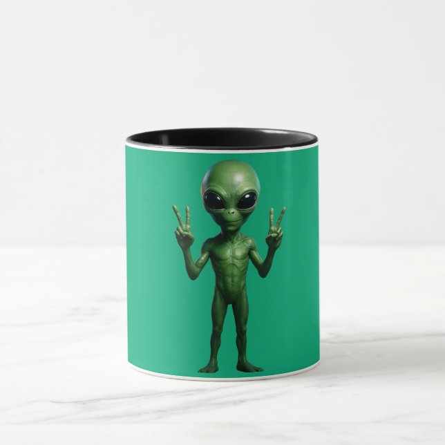 CANECA Extraterrestre futurista Mugg (Center)