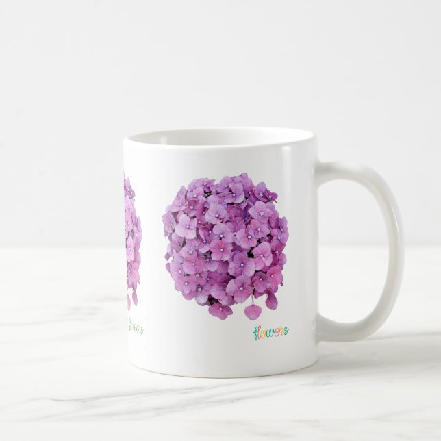 Caneca Flor Hortência Kaffemugg (Höger)