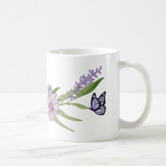 Caneca Flores e Borboletas Kaffemugg