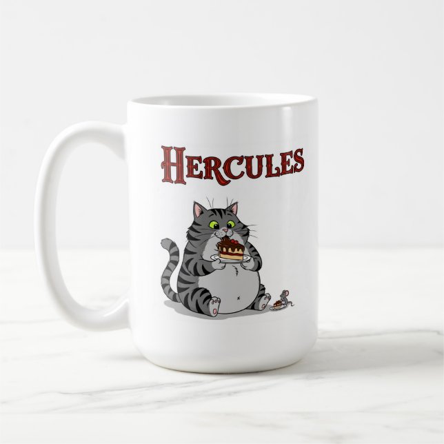 Caneca Hercules Bolo e Rato Kaffemugg (Vänster)