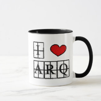 Caneca I love ARQ Mugg