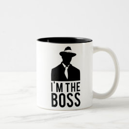Caneca I'm the Boss Två-Tonad Mugg