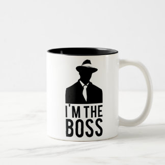 Caneca I'm the Boss Två-Tonad Mugg