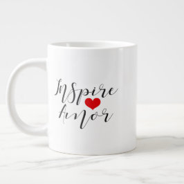 Caneca inspiradora de amor jumbo mugg