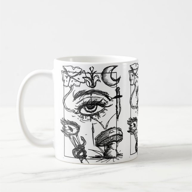 caneca kaffemugg (Vänster)