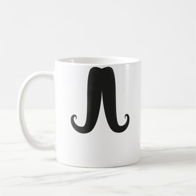 Caneca ~ Le Bigode #12 ~ Kaffemugg (Vänster)