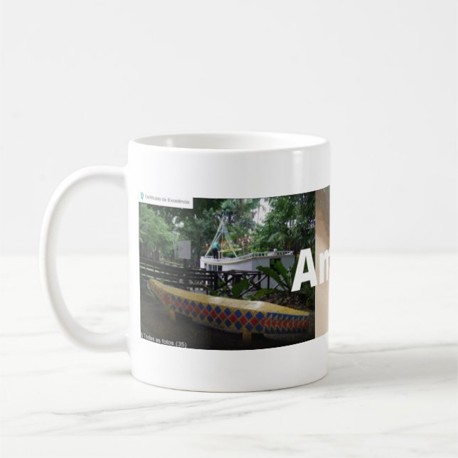Caneca lembrança de Amapá Kaffemugg (Vänster)