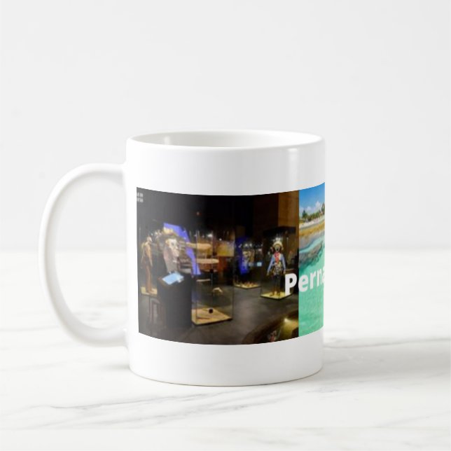 Caneca lembrança de Pernambuco Kaffemugg (Vänster)