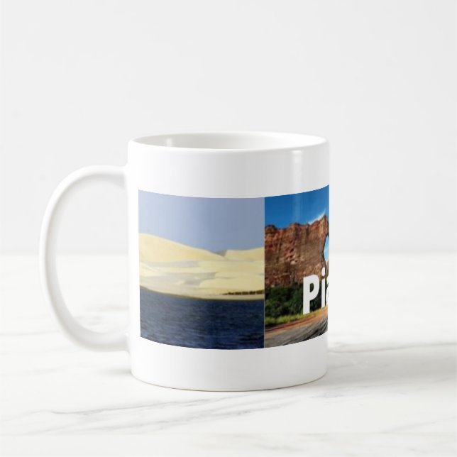 Caneca lembrança de Piauí Kaffemugg (Vänster)