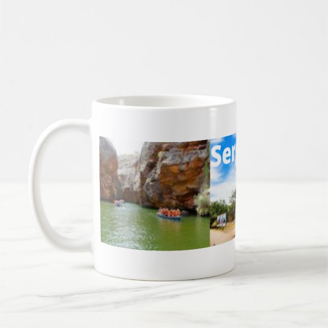 Caneca lembrança de Sergipe Brasil Kaffemugg (Vänster)