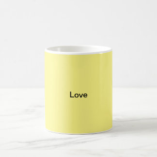 Caneca Love 💛 Kaffemugg