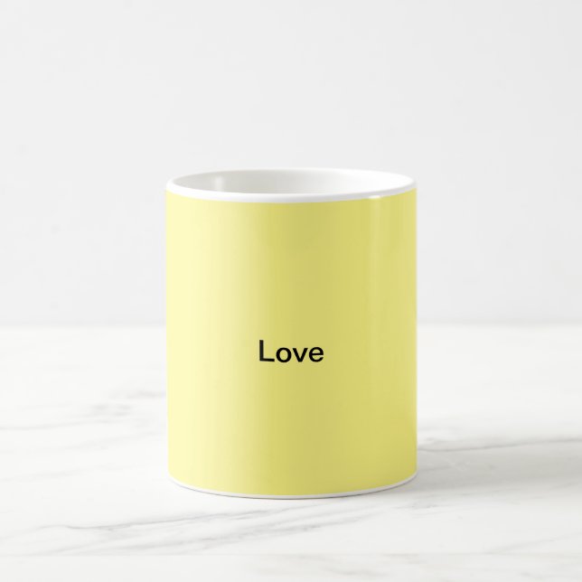Caneca Love 💛 Kaffemugg (Center)