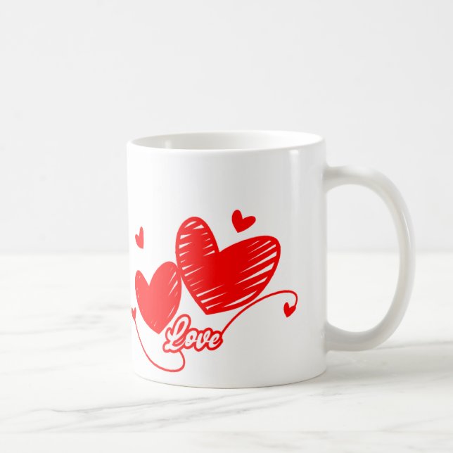 Caneca Love – O Amor em Cada Gole Kaffemugg (Höger)