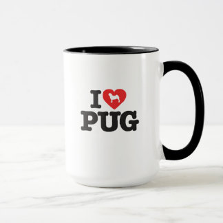 Caneca Love Pug Mugg