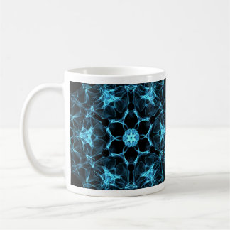 caneca Mandala Espectral Blue Kaffemugg
