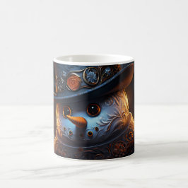 Caneca (Mug) Boneco de Neve Estiloso Kaffemugg