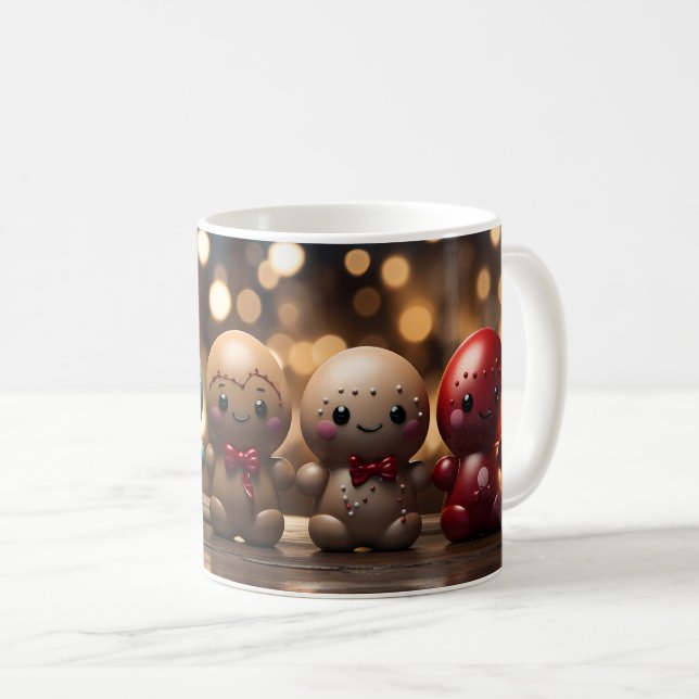 Caneca (Mug) Cookie de Natal Kaffemugg (Framsida höger)