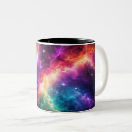 Caneca (Mug) Festa das Nebulosas Två-Tonad Mugg
