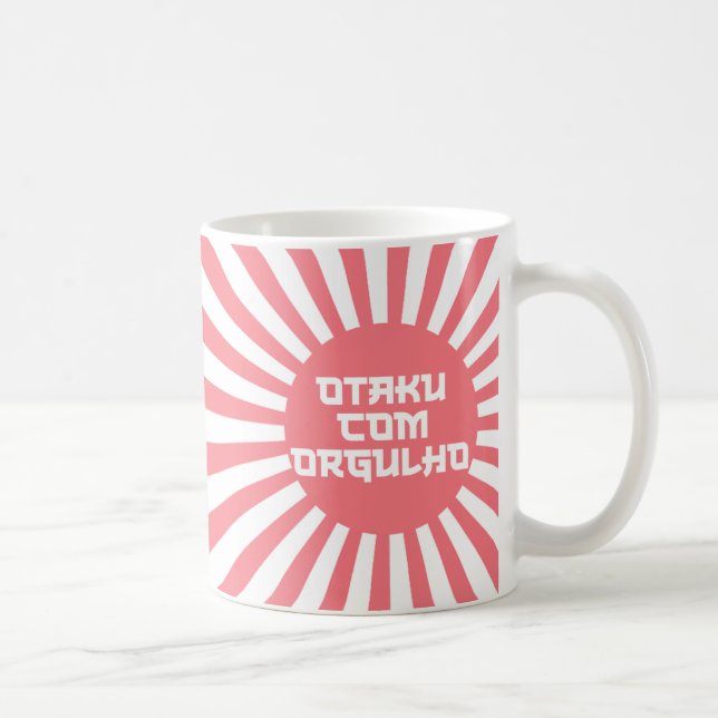 Caneca (Mug) Otaku Com Orgulho Kaffemugg (Höger)