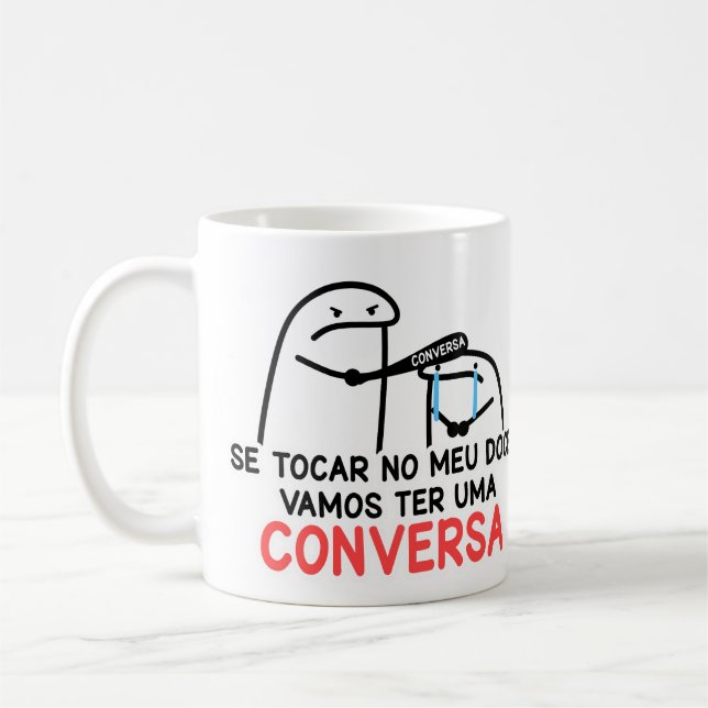 Caneca Não Toca no meu Doce! Kaffemugg (Vänster)