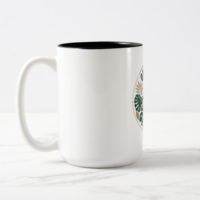 Caneca Orgânica Esportes Två-Tonad Mugg (Vänster)