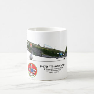 Caneca P-47D Thunderbolt - Senta a Pua - FAB Kaffemugg