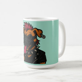 Caneca para café cachorro maluco kaffemugg