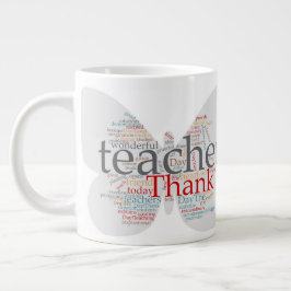Caneca para professora jumbo mugg