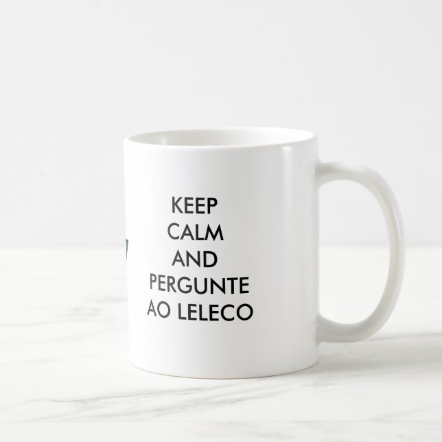 Caneca PERGUNTE AO LELECO Kaffemugg (Höger)