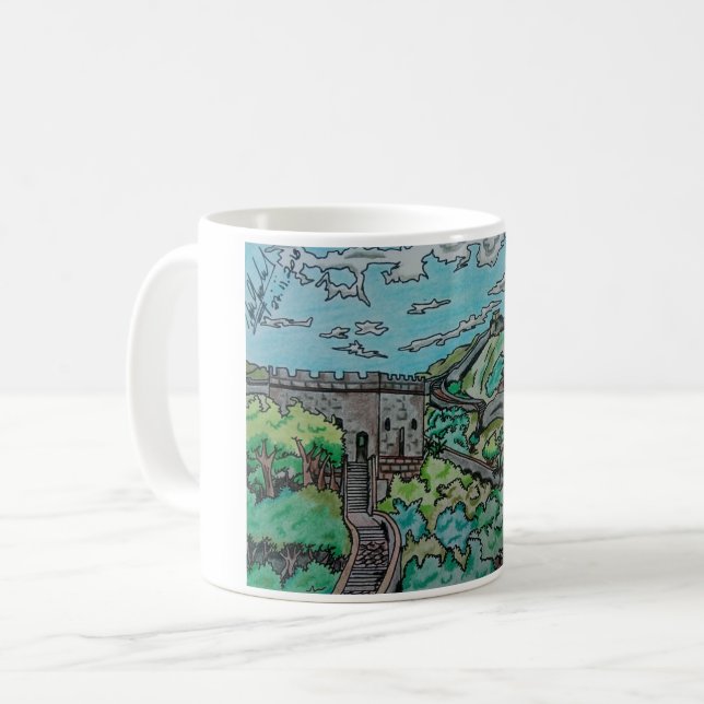 Caneca personalizada - Paisagem Kaffemugg (Framsida vänster)