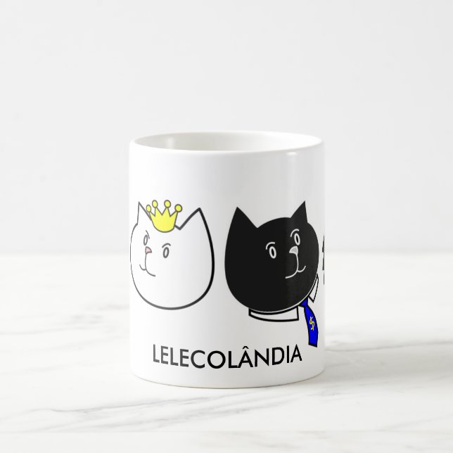 Caneca QUARTETO FELINO Kaffemugg (Center)