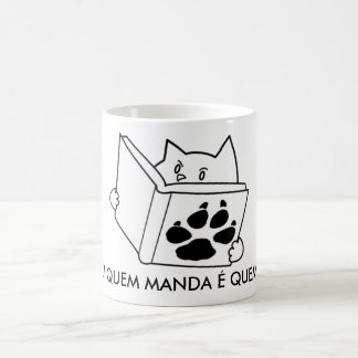 Caneca QUEM MANDA Kaffemugg