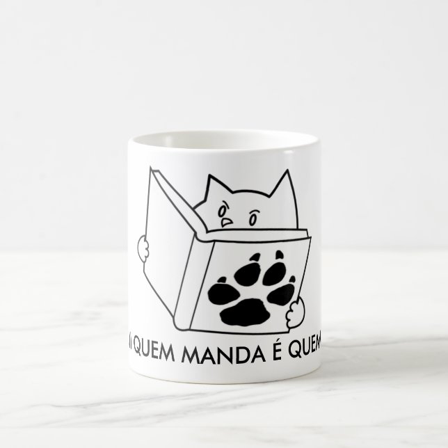 Caneca QUEM MANDA Kaffemugg (Center)