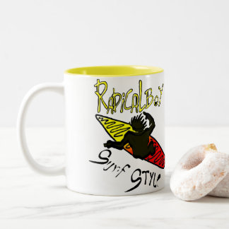 Caneca Radical Boy® Surf Style Två-Tonad Mugg