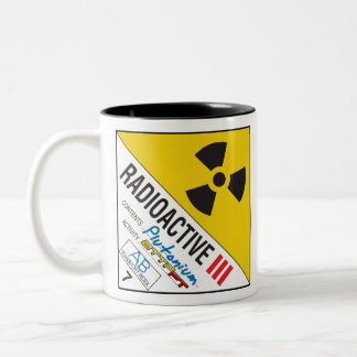 Caneca Radioativa Två-Tonad Mugg