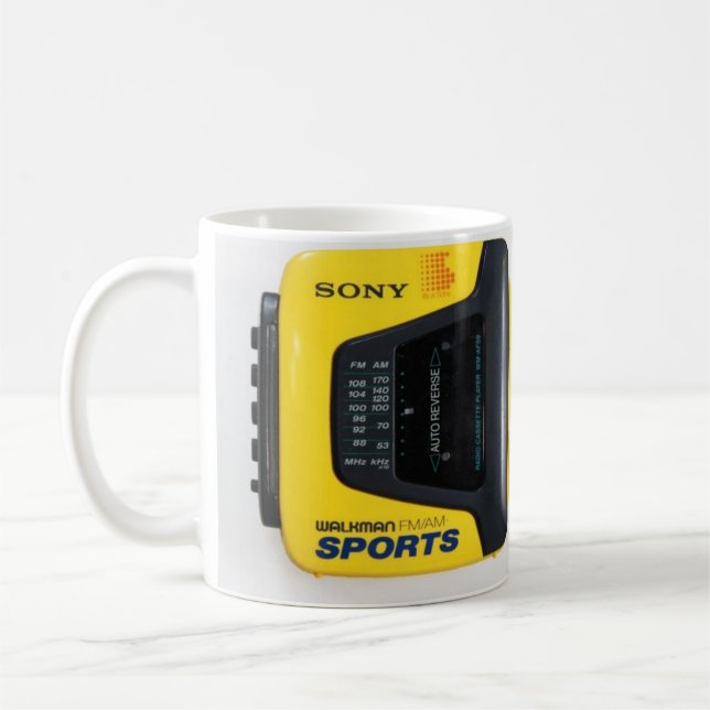 Caneca Retrô Walkman Kaffemugg (Vänster)