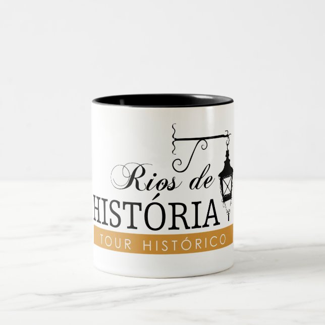 Caneca Rios de História Två-Tonad Mugg (Center)