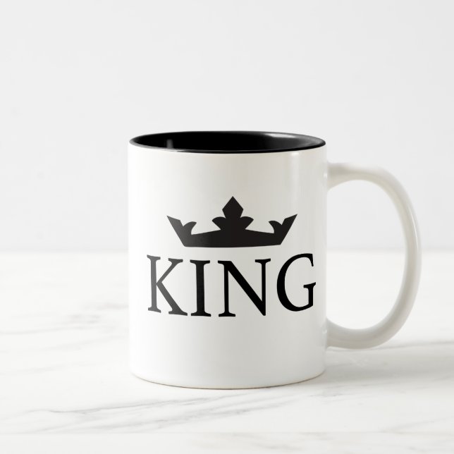 Caneca Royal Family King Två-Tonad Mugg (Höger)